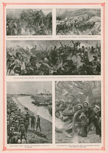 Military actions involving British sailors during the reign of Queen Victoria: the Zulu War, the Boer War, the Mahdist Revolt in the Sudan, the Boxer Rebellion and the Anglo-Egyptian War