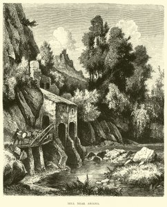 Mill Near Ariano by English School