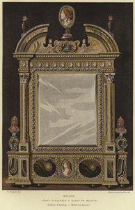 Mirror Which Belonged to Marie de Medici, Queen of France by English School