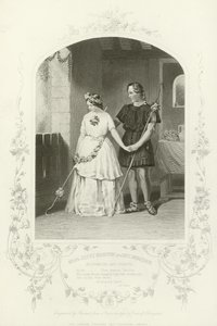 Miss Jenny Marston and Mr F Robinson as Florizel and Perdita, The Winter