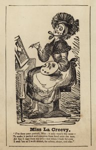 Miss La Creevy from Nicholas Nickleby by English School