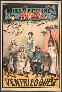 Miss Madeline Rosa, Ventriloquist by English School