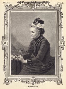 Miss Wordsworth, Principal of Lady Margaret Hall, Oxford