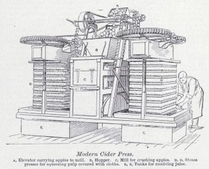 Modern cider press