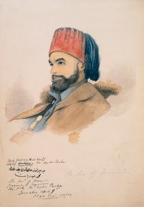 Mohammed Hayder, Pasha of Jerusalem, 1844
