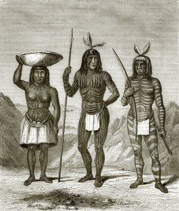 Mohave Indians by English School