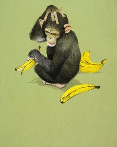 Monkey with Bananas