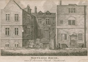 Monteagle House, near St Saviours Church, Southwark, London by English School