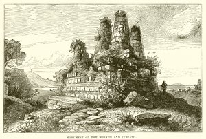 Monument of the Horatii and Curiatii by English School
