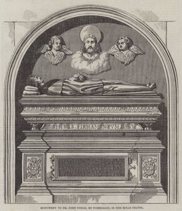 Monument to Dr John Yonge, by Torrigiani, in the Rolls Chapel by English School