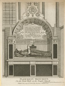 Monument to Edmund Plowden by English School