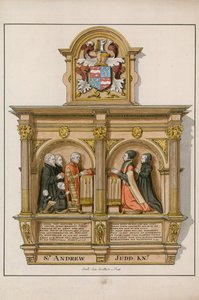 Monument to Sir Andrew Judd, Sheriff and Mayor, in St Helen