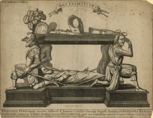 Monument to Sir Francis Vere by English School