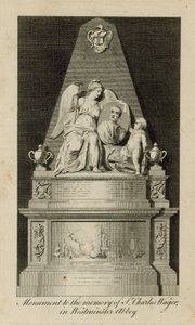 Monument to the Memory of Charles Wager by English School