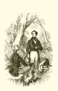 Moore and Scott in the Rhymers Glen by English School