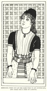 Morgiana went out at the same time to an apothecary, and asked for a sort of lozenge