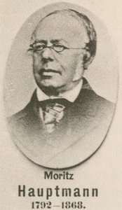 Moritz Hauptmann by English School