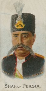 Mozaffar ad-Din, Shah of Persia by English School