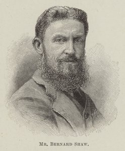Mr Bernard Shaw by English School