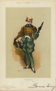 Mr Edward Terry as Petitpois in Blue Beard