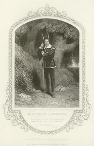 Mr J P Hartley as Touchstone, As You Like It, Act V, Scene I