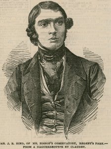 Mr J R Hind of Mr Bishops Observatory, Regents Park by English School