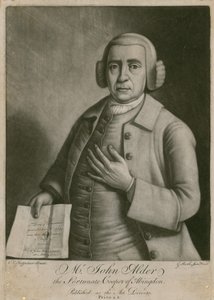 Mr John Alder, the fortunate cooper of Abingdon, lottery winner