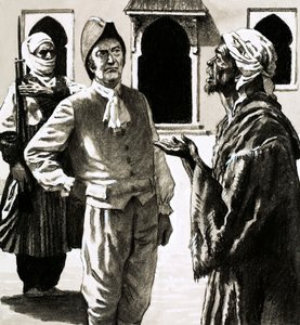 Mr Joseph Dupois was confronted by a bedraggled creature by English School