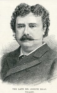 Mr Joseph Maas (1847-1886), Illustration for the Graphic by English School