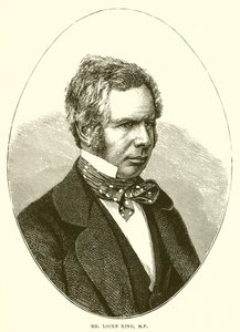 Mr. Locke King, M.P. by English School