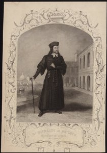 Mr Macready as Shylock