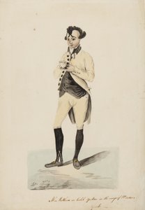 Mr Matthews as Caleb Quotem in the Wags of Windsor, York by English School