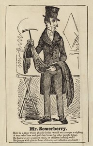 Mr Sowerberry from Oliver Twist by English School