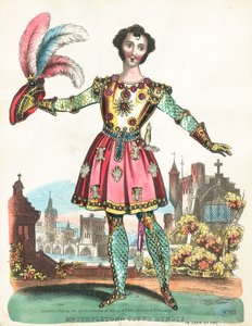 Mr Templeton as Count Dunois in Joan of Arc by English School