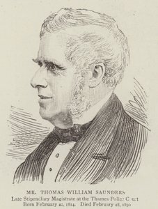 Mr. Thomas William Saunders by English School