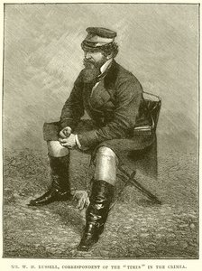 Mr. W. H. Russell, Correspondent of the Times in the Crimea by English School
