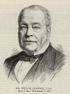 Mr William Chappell, FSA by English School