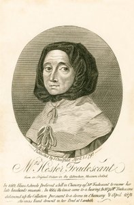 Mrs. Hester Tradescant by English School