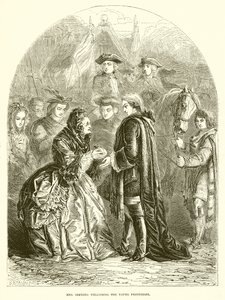 Mrs. Skyring welcoming the Young Pretender by English School