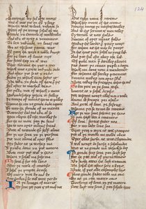 Confessio Amantis by John Gower (Ms326 f124r)