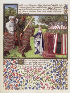 Heart and Desire with Hope at his House, facsimile edition of Livre du Coeur d
