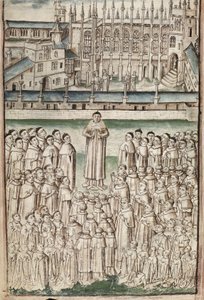 Life of William of Wykeham by Thomas Chaundler (Ms. New Coll 288, f3v)