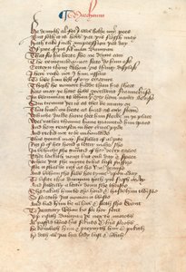 Ms. New Coll 314, f90v, The Canterbury Tales by Geoffrey Chaucer by English School