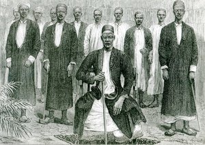 Mtesa, the Emperor of Uganda and Other Chiefs by English School