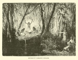 Mundrucu (Amazon) Indians by English School