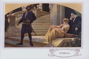 Murals in Peter Robinson Restaurant: Othello by English School