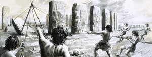 Mysteries from the Past: The Secret of Stonehenge by English School