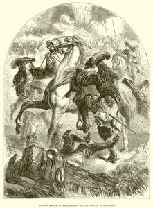 Narrow Escape of Marlborough at the Battle of Ramillies by English School