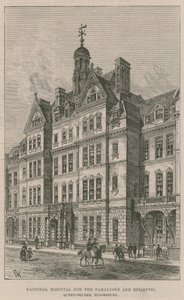 National Hospital for the Paralysed and Epileptic, Queen Square, Bloomsbury by English School