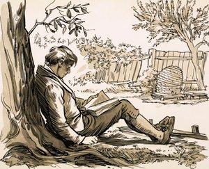 Naturalist David Douglas Inspired by Reading Robinson Crusoe
